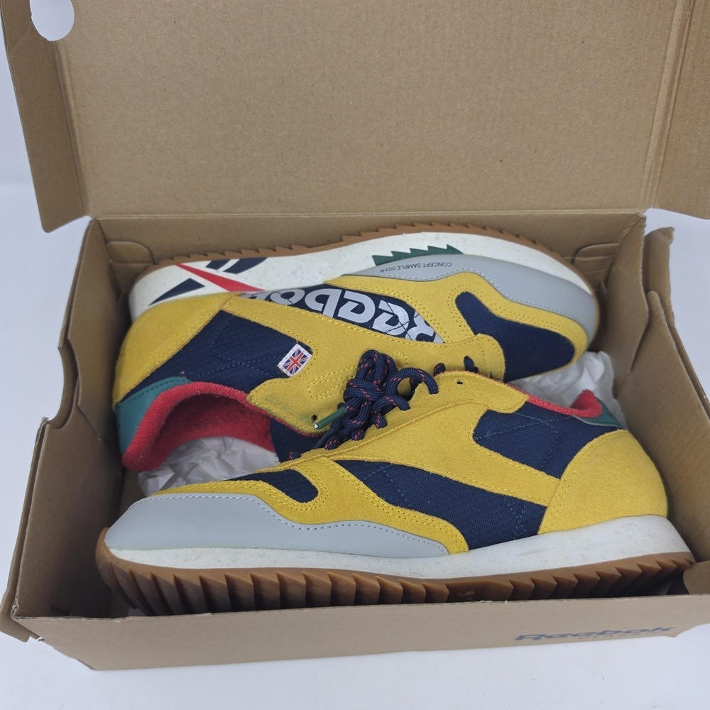 Reebok Men's Leather Ripple Classic Concept Sample 003 Sneaker Size 7/39. - Picture 12 of 14